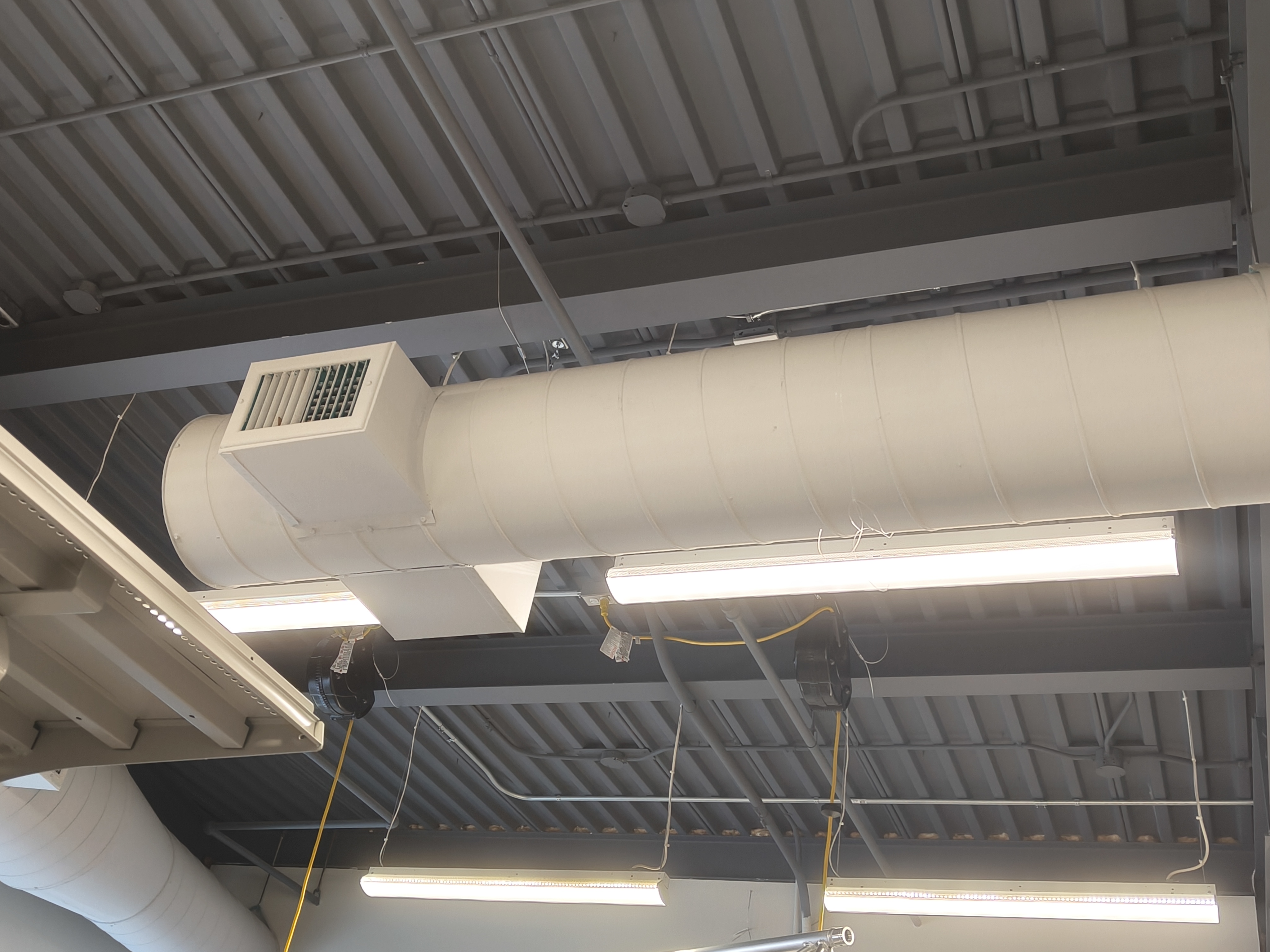 The sound of air duct working