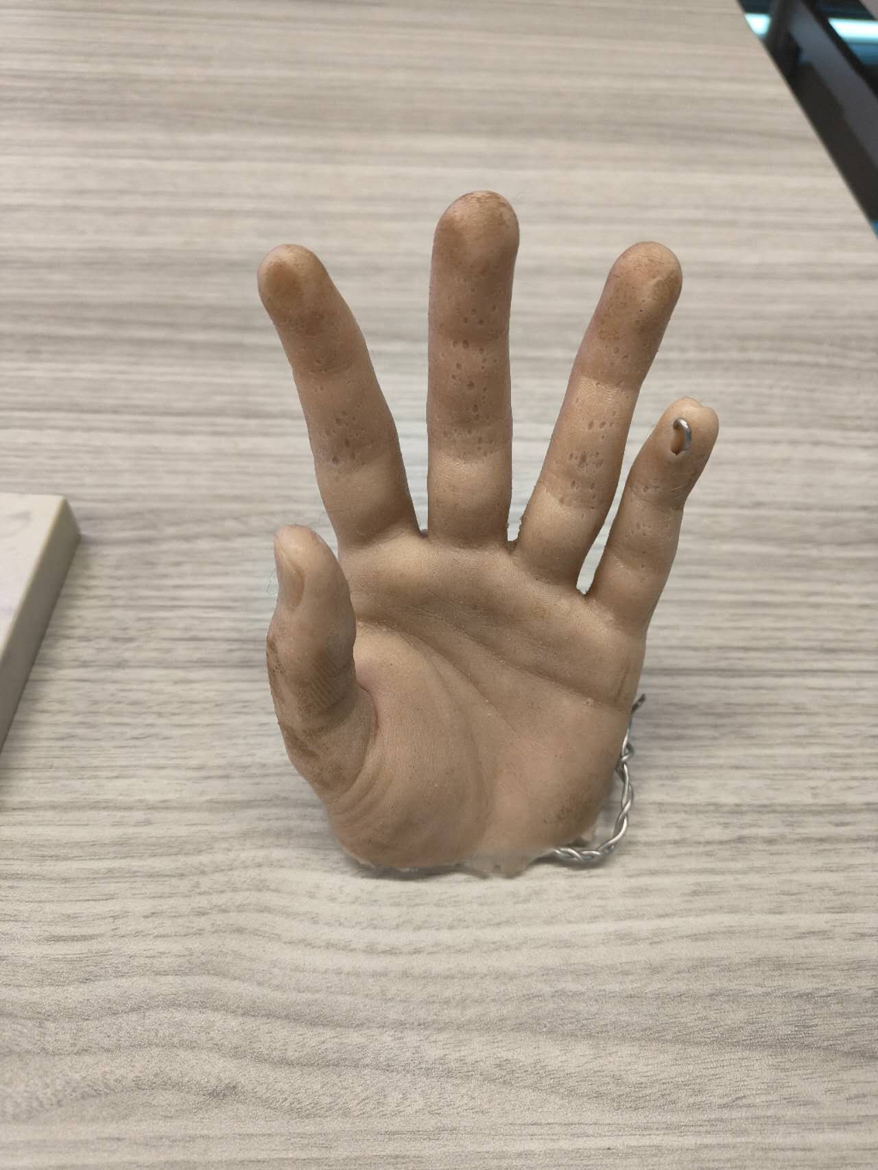 Silicone Hand <br>
Material States: Refined<br>

Material Plasticity: Pliable<br>

Material Use: Tool <a href='https://www.youtube.com/embed/tgbNymZ7vqY' target='_blank'><p>Project Video Link</p></a>