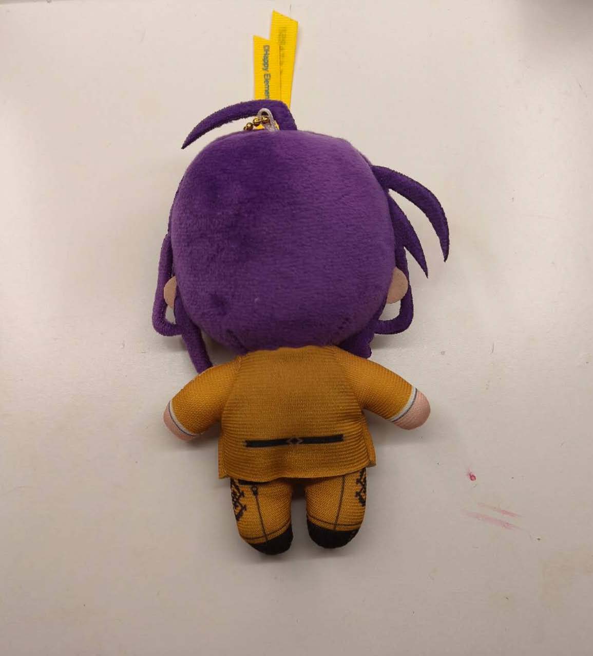 This is an image of the back of the cotton doll
