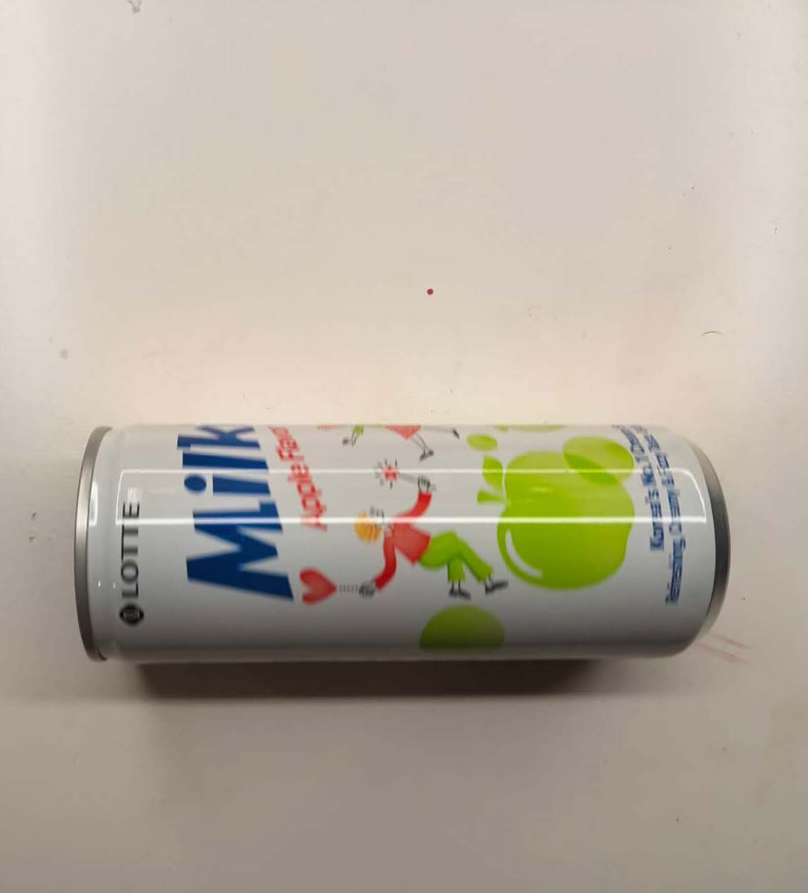 This is a side shot image of a can of drink