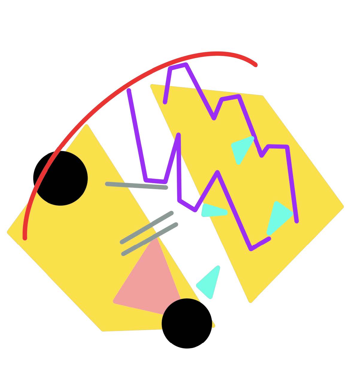 Data selfie visualization #5 in 2D Mirror activity