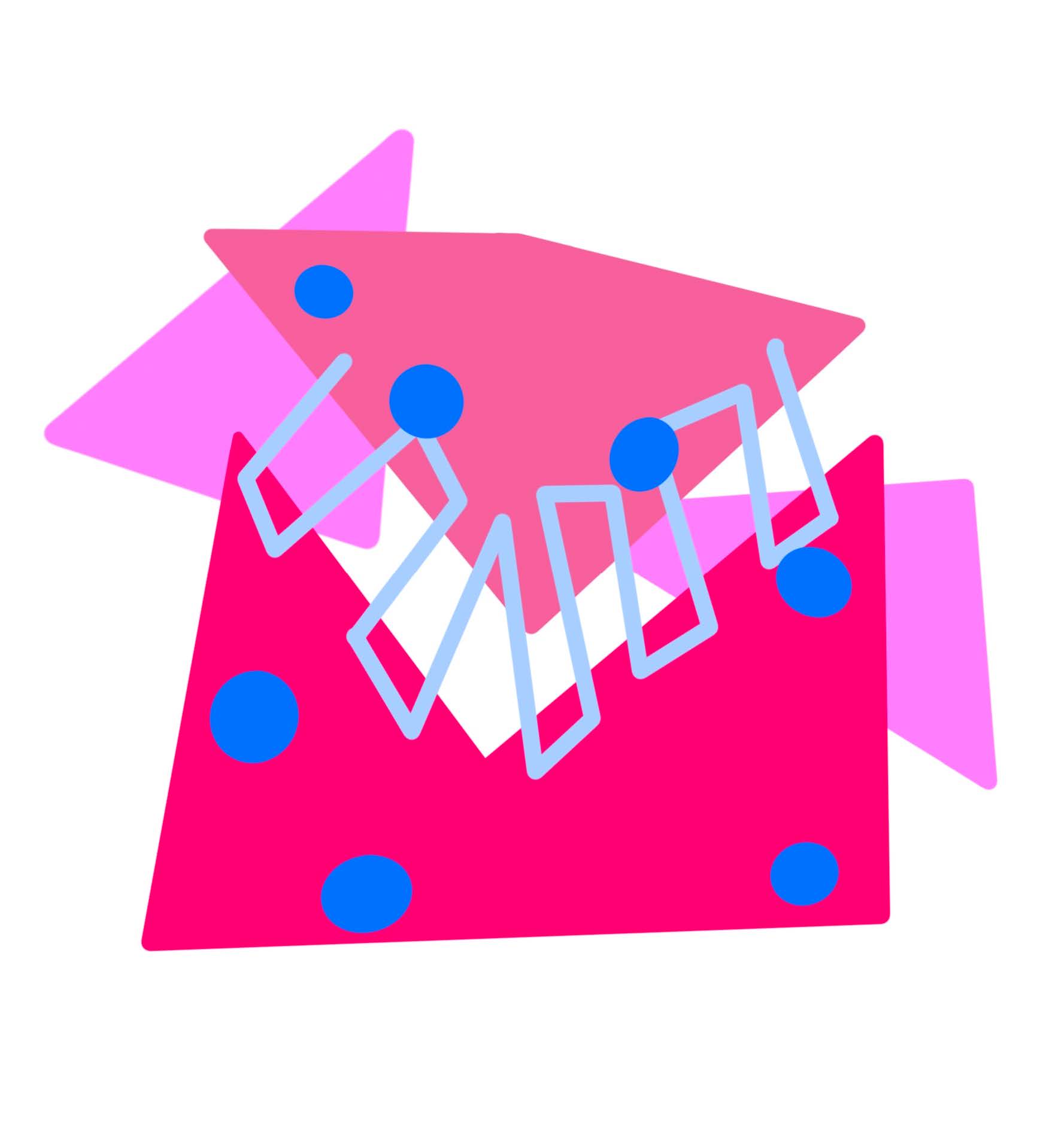 Data selfie visualization #9 in Procreate