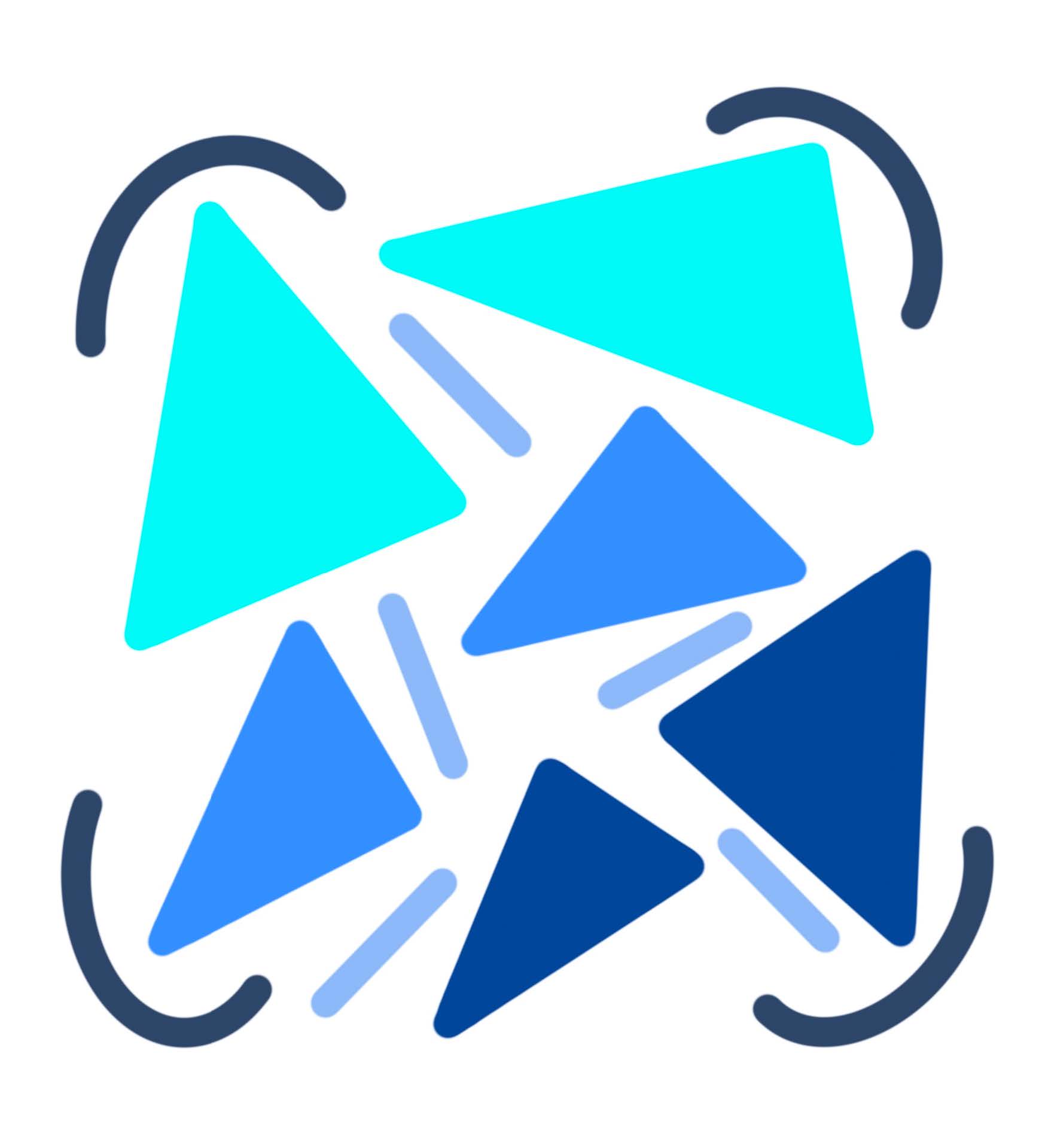 Data selfie visualization #13 in Procreate