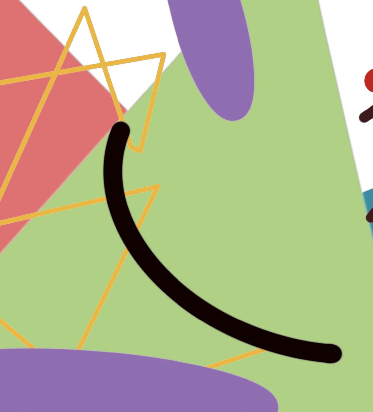 Data selfie visualization #2 in 2D Mirror activity